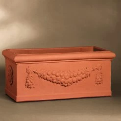 Serralunga Rettangolo Festonato Italian Traditional Pots