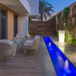 Serralunga Kabin With Light Contract & Garden Pots