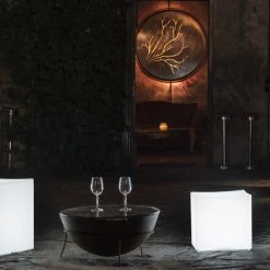 Serralunga Lounge Cube With Light