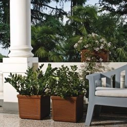 Serralunga Italian Traditional Pots Millerighe Quadrato