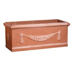 Serralunga Rettangolo Festonato Italian Traditional Pots